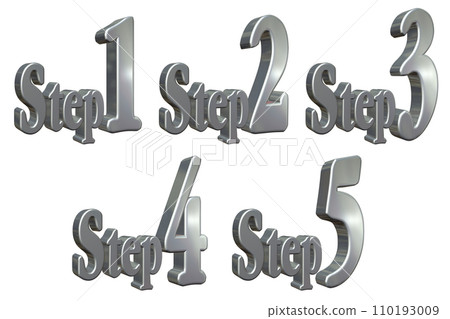 3DCG 角色 [Step1/Step2/Step3/Step4/Step5] 銀、銀 110193009