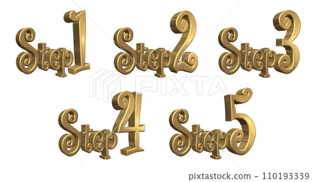 3DCG characters [Step1/Step2/Step3/Step4/Step5] Gold, gold 110193339