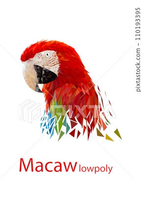 transparency image Polygon Graphics Red and green color macaw parrot illustration transparency image Polygon Graphics Red and green color macaw parrot illustration 110193395