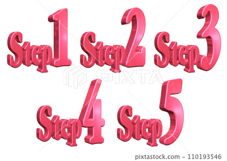 3DCG characters [Step1/Step2/Step3/Step4/Step5] Red, Red 110193546
