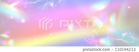 Iridescent flare background with overlay effect. 110194213
