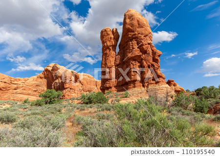 Stunning Rock Formations in Arches National Park 110195540