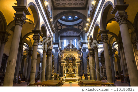 Santo Spirito church, Florence, Italy Santo Spirito church, Florence, Italy 110196022