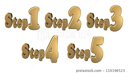 3DCG角色[Step1/Step2/Step3/Step4/Step5] 金色，金色 110196523