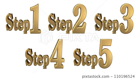 3DCG characters [Step1/Step2/Step3/Step4/Step5] Gold, gold 110196524