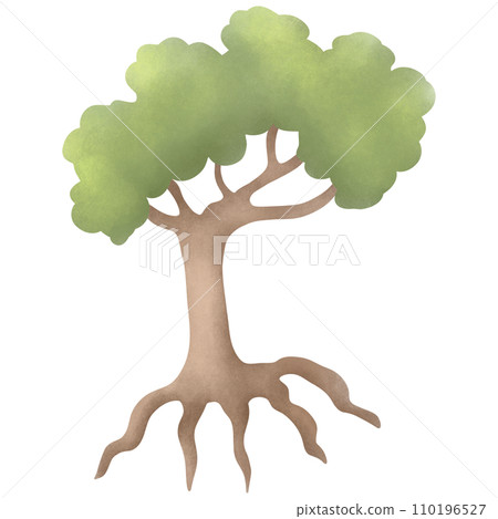 Illustration of trees for the world 110196527