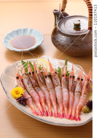 Shrimp Shrimp Sashimi Shrimp Shrimp Sashimi 110197413