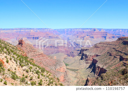 Valley view in Grand Canyon National Park. Valley view in Grand Canyon National Park. 110198757