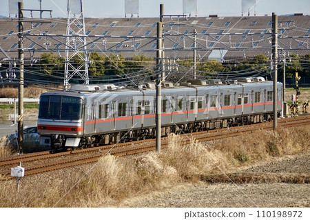 冬天的名鐵列車 110198972