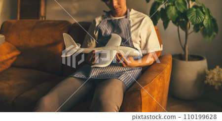 有滑翔機的人 110199628
