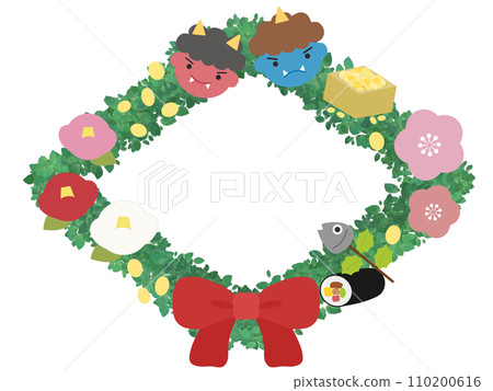 節分花環框架 節分花環框架 110200616