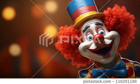 卡通小丑插画图片 110201180