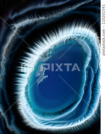 Antarctica: focused detailed exceptional quality 110201541