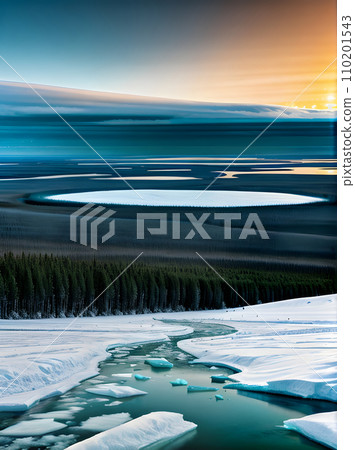 Arctic: sharp focus detailed high quality 110201543