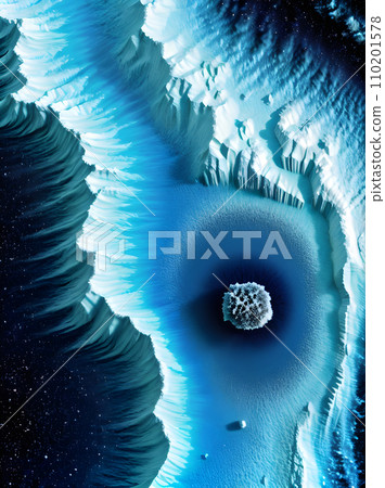 Antarctica: sharp detailed highquality focus. 110201578