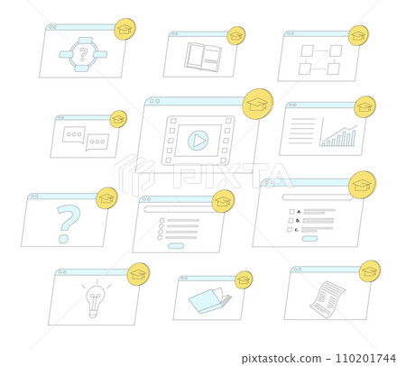 Gamification in online education. Learning management system. 110201744