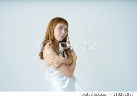 Transparent female portrait Transparent female portrait 110201855