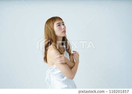 Transparent female portrait Transparent female portrait 110201857