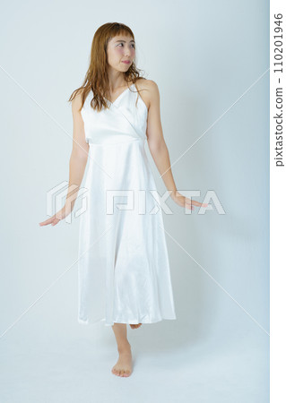 Transparent female portrait Transparent female portrait 110201946