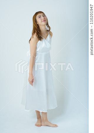 Transparent female portrait Transparent female portrait 110201947
