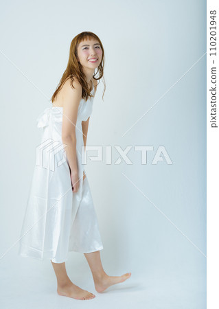 Transparent female portrait Transparent female portrait 110201948