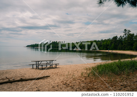 Batchawana Bay Provincial Park. A beach near Sault Sainte Marie, ontario, canada - sep 2022 Batchawana Bay Provincial Park. A beach near Sault Sainte Marie, ontario, canada - sep 2022 110201952