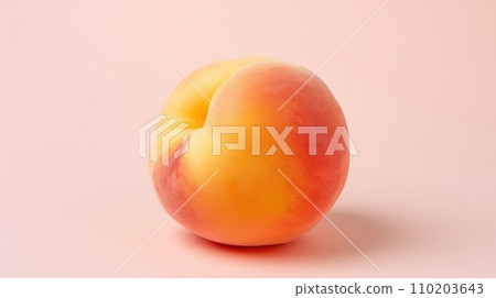 peach on the pastel background peach on the pastel background 110203643
