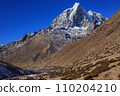 From Dingboche to Chukung on the Nepal Everest Highway 110204210