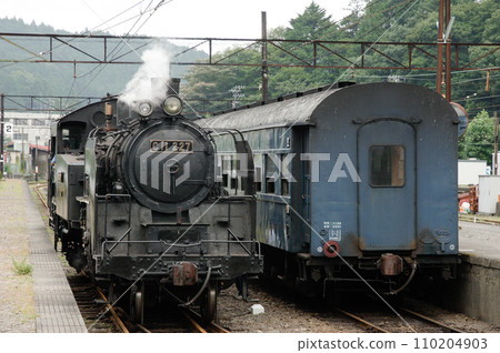 大井川鐵道 SL 蒸氣機車 大井川鐵道 SL 特急列車 110204903