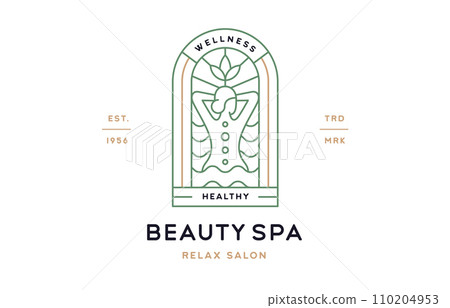 Beauty Spa Relax Salon Label 110204953