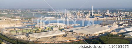 Petrochemical pole and thermoelectric-metallurgical plants Petrochemical pole and thermoelectric-metallurgical plants 110205975