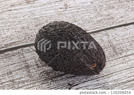 Ripe raw whole avocado fruit Ripe raw whole avocado fruit 110208858