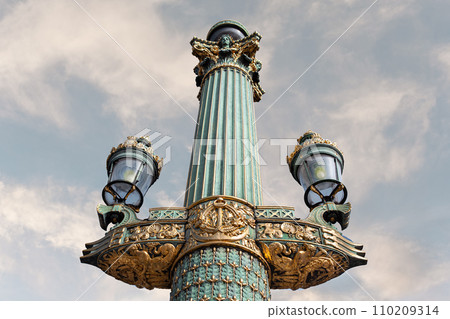 Close up of Parisian historical heritage 110209314