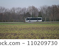 German express bus SB51 on country road near Meerbusch in Germany 110209730