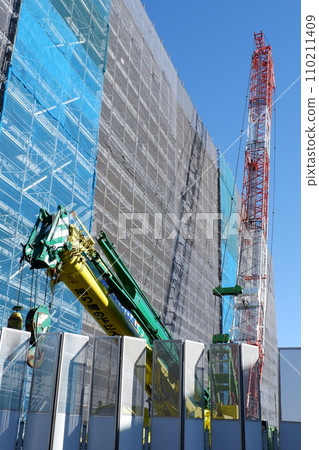 建設中的大型物流設施 110211409