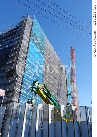 建設中的大型物流設施 110211410