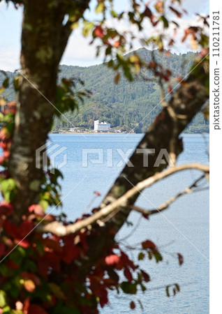 Japan's deepest lake, Lake Tazawa 110211781