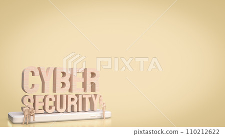 The cyber security for technology and it concept 3d rendering. The cyber security for technology and it concept 3d rendering. 110212622