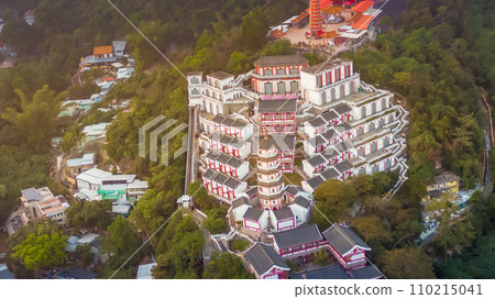 the area of Pai Tau Village, shatin, hk Dec 24 2023 the area of Pai Tau Village, shatin, hk Dec 24 2023 110215041