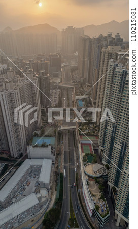 Jan 1 2024 a Panorama cityscape of Hong Kong city, tko Jan 1 2024 a Panorama cityscape of Hong Kong city, tko 110215081