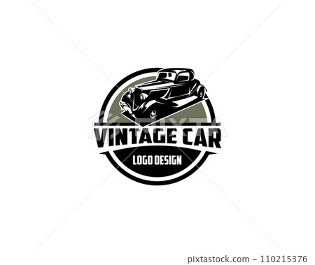 Super old Ford Caupe. front view with style, legend car vector design. isolated white background view from side. best for logos, badges, emblems Super old Ford Caupe. front view with style, legend car vector design. isolated white background view from side. best for logos, badges, emblems 110215376