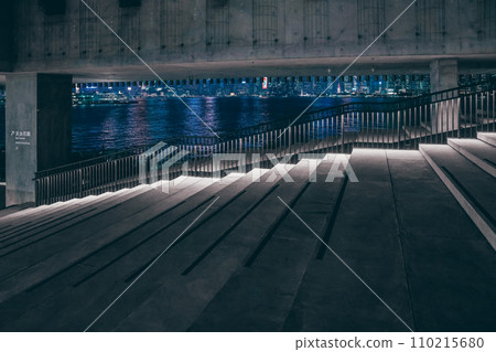 Dec 21 2023 Grand Stairs of M Plus in West Kowloon Cultural District Dec 21 2023 Grand Stairs of M Plus in West Kowloon Cultural District 110215680