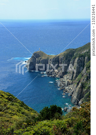 五島列島大崎燈塔的風景 110216441