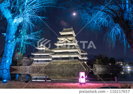 [長野縣] 松本城夜景/點燈 110217657