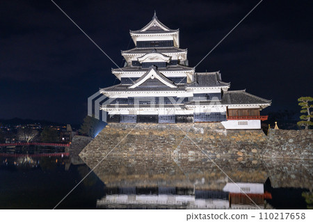 [長野縣] 松本城夜景/點燈 110217658