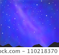 mountain starry sky background 110218370