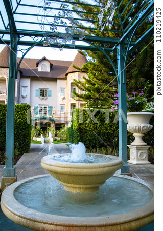 Khao yai european castle style in thailand 110219425