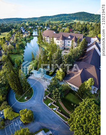 Khao yai european castle style in thailand 110219478