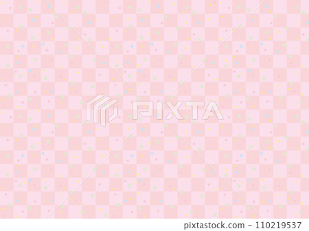 Checkered seamless background (peach color) Checkered seamless background (peach color) 110219537