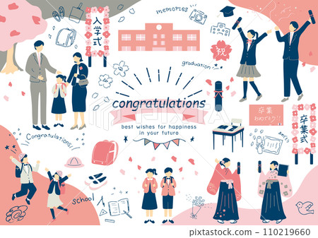 畢業典禮入學典禮材料合集 110219660
